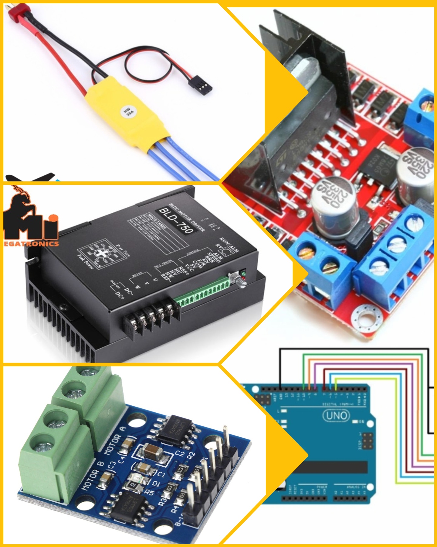Motor drivers, ESC